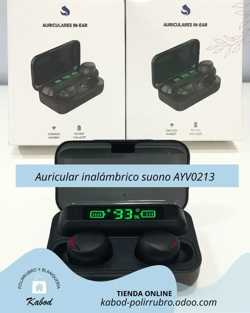 Auricular inalambrico suono 