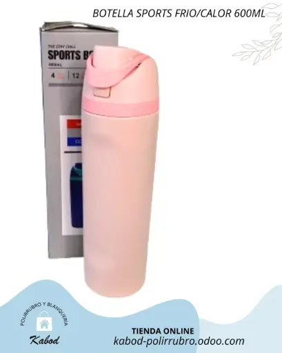 BOTELLA SPORTS FRIO/CALOR 600ML