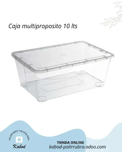 Caja multiproposito 10 lts