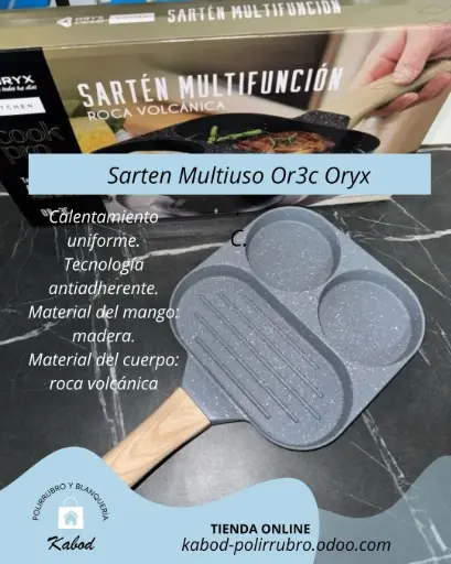 Sarten Multiuso Or3c Oryx